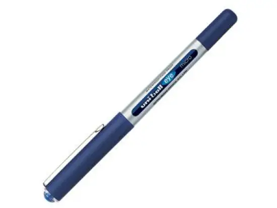 Tintenroller Uni-Ball Eye Micro UB-150 148051 0,2mm, Einweg, mit Kappe, dokumentenecht, blau