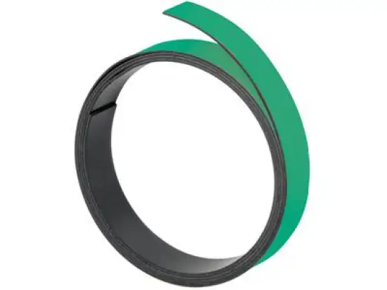 Magnetband Franken M80102 M801 02 5mmx1m grün zum Selbstzuschnitt beschriftbar