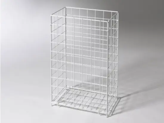Papierhandtücher-Sammelkorb Fripa 2340013 Draht weiß 41x63x25,5cm