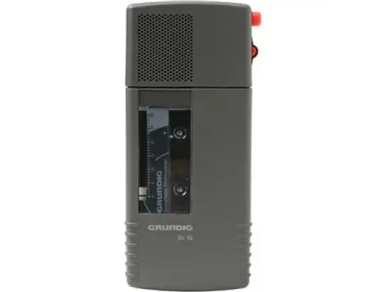 Diktiergerät Grundig GFI2700 Sh10 analog, Steno-Cassette