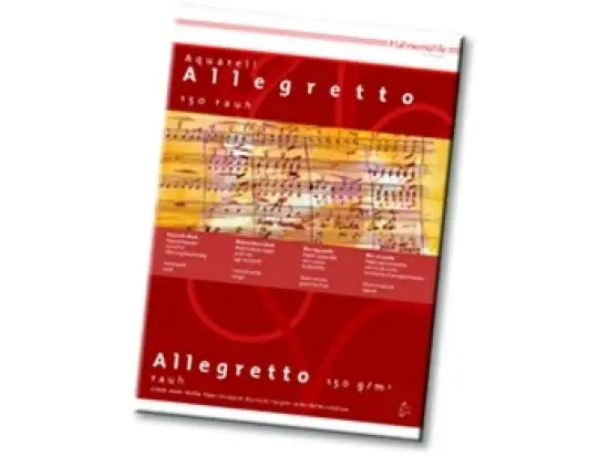 Aquarellblock Hahnemühle 10628011 Allegretto A3 150g 10 Blatt fein/ rau