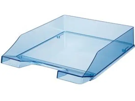 Briefablage HAN 1026-X-26 Klassik A4, blau-transparent