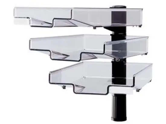 Schwenkflügler Hansa 5033004 41-5033.004 schwarz mit 3 Schalen