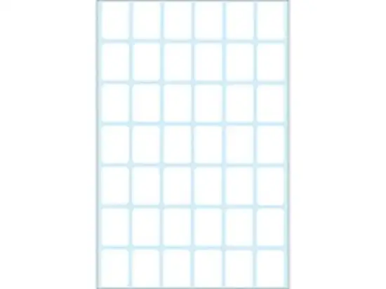 Haftetiketten Herma 2380 16 x 22 mm, selbstklebend, weiß, Handbeschriftung, Pack 1344 Stk/32 Blatt