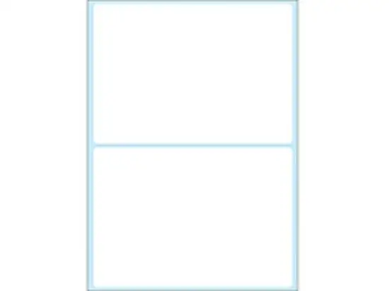 Haftetiketten Herma 2570 74 x 105 mm, selbstklebend, weiß, Handbeschriftung, Pack 64 Stk/32 Blatt