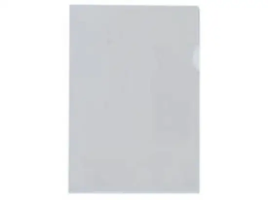 Sichthüllen Hetzel 21675090 A4, PP-Folie, genarbt, farblos, glasklar, glänzend, Pack 50 Stk