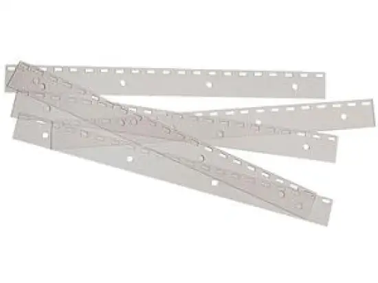 Abheftstreifen GBC IB410215 Filestrip A4 US-Teilung, 4fach gelocht, mit 21er-Stanzung, Pack 100 Stk