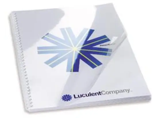 Einbanddeckel GBC IB770050 ibiClear A3 (297 x 420 mm), PVC, 200 micron, kristallklar, transparent, farblos, Pack 100 Stk