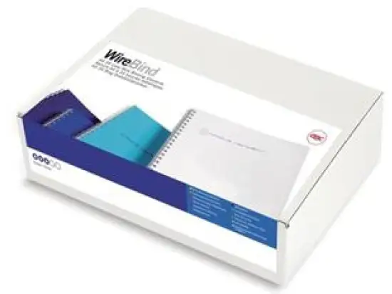 Drahtbinderücken GBC RG810797 Ø 11,0mm silber, Pack 100 Stk