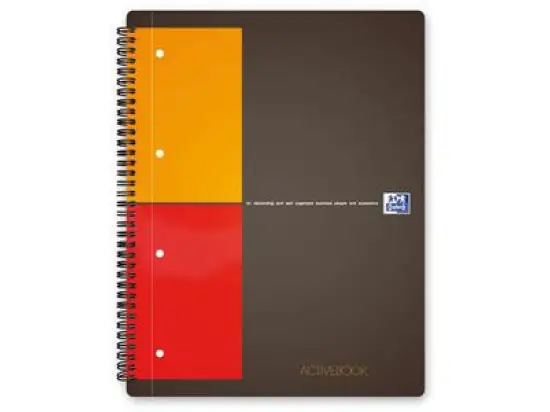 Collegeblock Oxford 100104329 International Activebook A4, kariert, 80 Blatt, 4fach gelocht