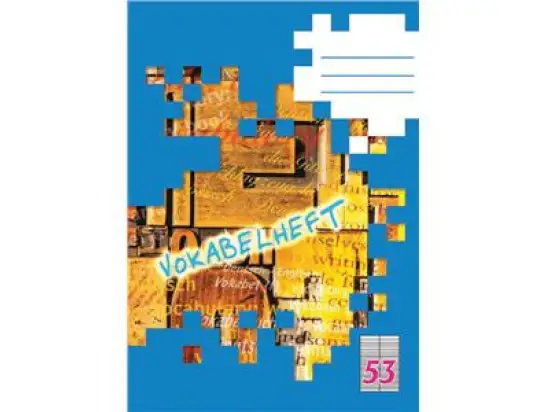 Vokabelheft Landre 100050479 A6 32 Blatt liniert, Pack 10 Stk