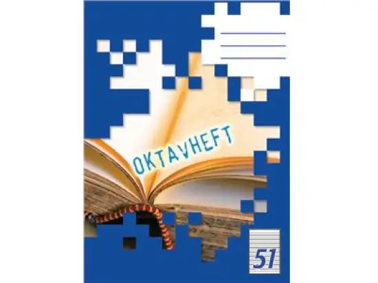 Oktavheft Landre 100050477 A6, 32 Blatt liniert