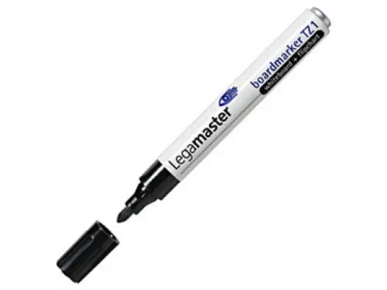 Whiteboardmarker Legamaster 7-110001 TZ1 1,5-3mm, Rundspitze, schwarz