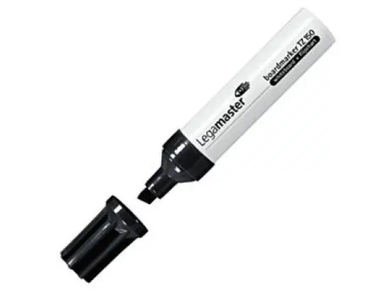 Whiteboardmarker Legamaster 7-115001 TZ150 2-7mm, Keilspitze, schwarz, Pack 10 Stk