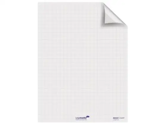 Flipchartblock Legamaster 7-159000 Magic kariert, Rolle 25 Folienblätter