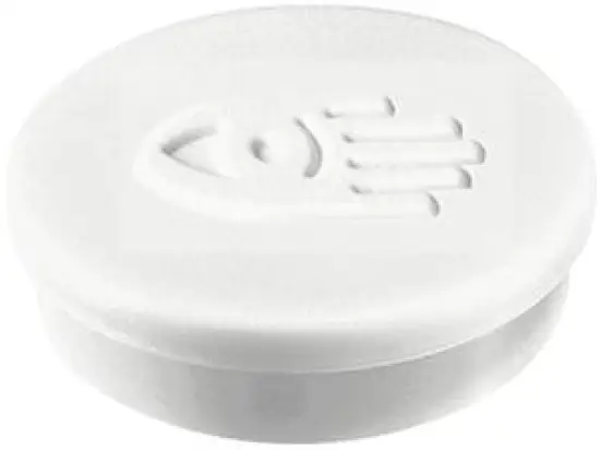 Magnet-Kreis Legamaster 7-181119 Ø 20 mm, Farbe: 19 weiß, Pack 10 Stk