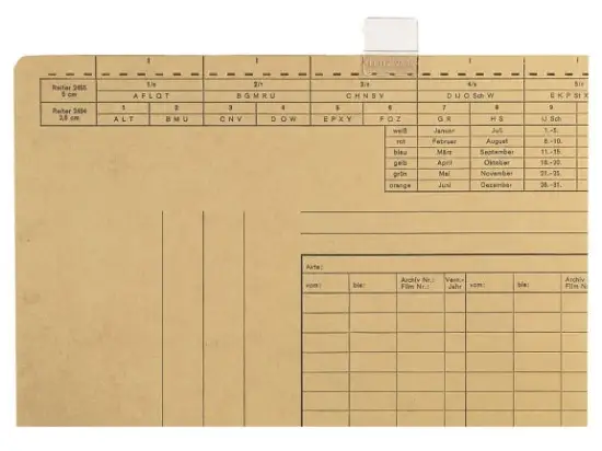 Vollsichtreiter Leitz 2454-00-00 24540000 25mm 3zeilig für Einstellmappen, Pack 50 Stk