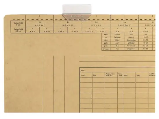 Vollsichtreiter Leitz 2455-00-00 24550000 50mm 3zeilig für Einstellmappen, Pack 50 Stk
