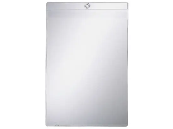 Sichttasche Leitz 4095-00-00 40950000 A5 farblos 200my Kunststoff (PVC) oben offen Öse+Deckklappe