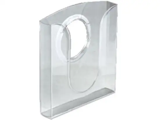 Prospektfach Leitz 5401-00-02 54010002 1Fach/A4 glasklar, Pack 4 Stk