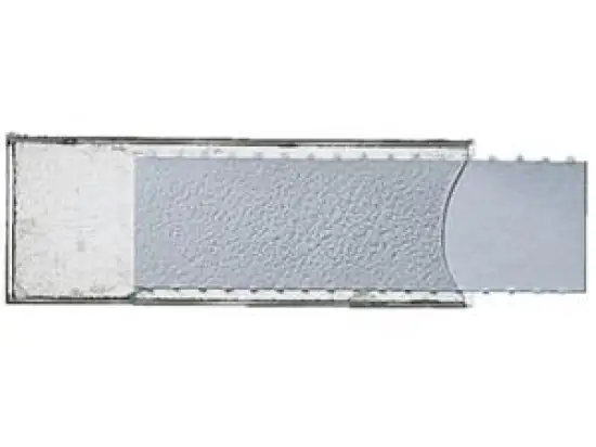 Sichtfenster Leitz 6004-00-01 60040001 53x19mm weiß/selbstklebend, Pack 50 Stk