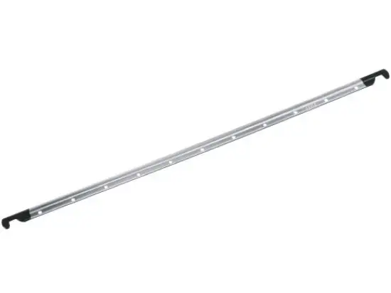 Hängeschienen Leitz 6101-00-00 61010000 Serie 18 A4, Metall aluplattiert, für Schnellhefter/Hängeregistratur, Pack 100 Stk