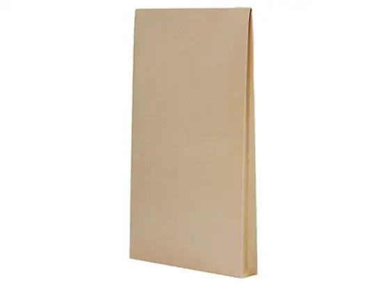 Faltentasche Soennecken 327309900 2071 B4 (250 x 353 mm), 130g, ohne Fenster, Haftklebung, 40mm-Stehboden, braun, Pack 25 Stk