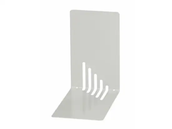 Buchstütze Maul 3501082 Metall, 85 mm, grau, Pack 2 Stk