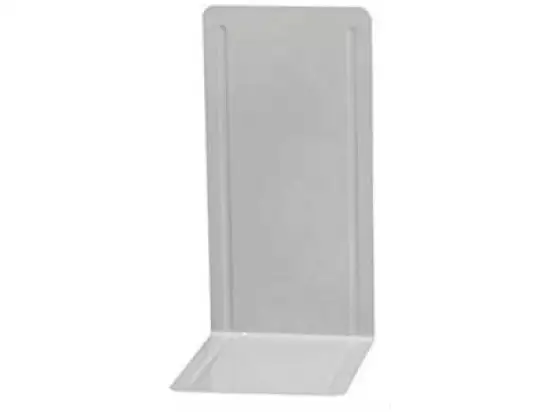 Buchstütze Maul 3543082 grau 120x140x240mm Metall, Pack 2 Stk
