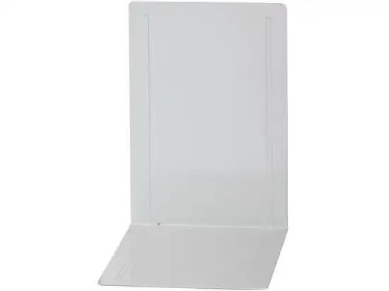 Buchstütze Maul 3545082 grau 168x240x240mm Metall, Pack 2 Stk