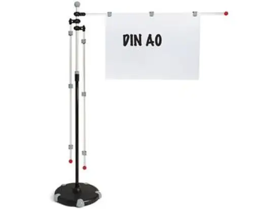 Presenter Maul 6256084 Mobil grau 3 Aluschwenkarme für Vorlagen bis A0