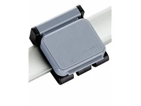 Planhalter-Magnetclip Maul 6263084 V, grau für Presenter/Planhalter, Pack 10 Clips
