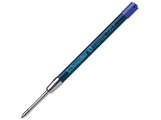 Kugelschreibermine Schneider 7353 Express 735 F F, Großraummine, dokumentenecht, blau
