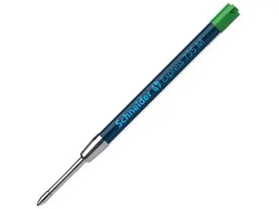 Kugelschreibermine Schneider 7364 Express 735 M M, Großraummine, dokumentenecht, grün