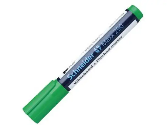 Whiteboardmarker / Flipchartmarker Schneider 129004 Maxx 290 2-3mm, Rundspitze, grün