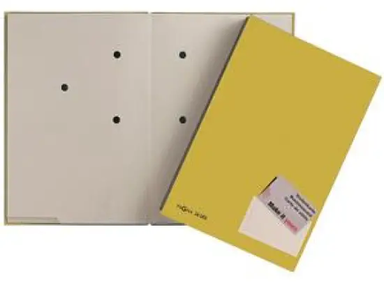 Unterschriftenmappe Pagna 24205-05 20 Fächer, gelb, Color-Einband