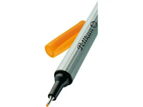 Fineliner Pelikan 943217 96 Schreibfarbe: orange, Pack 10 Stk