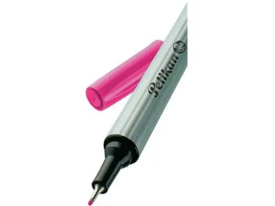 Fineliner Pelikan 943225 96 Schreibfarbe: pink, Pack 10 Stk