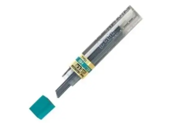 Feinmine Pentel 50-FX Hi-Polymer Stärke: 0,7 mm, Härte: F, Pack 12 x Dose je 12 Stk