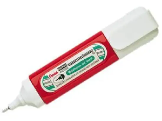 Korrekturstift Pentel ZLC31-W Fine Point Correction Pen weiß