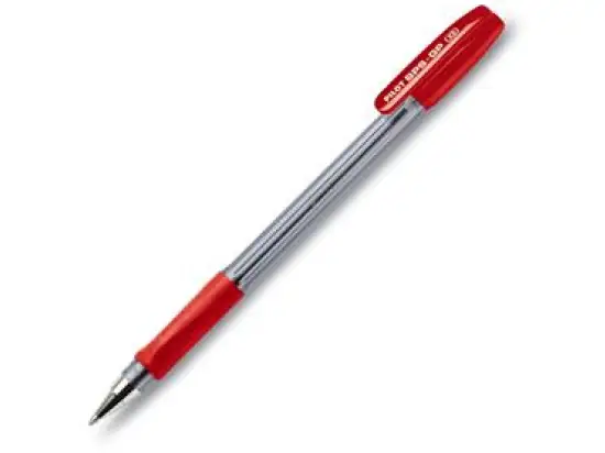 Kugelschreiber Pilot BPS-GP-XB-R 2092002 BPS-GP XB 0,6mm (XB), Wechselmine, mit Kappe, rot