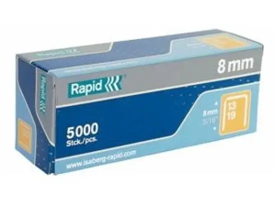 Heftklammern Rapid 11835600 Nr.13 13/8 verzinkt 5M, Pack 5000 Stk