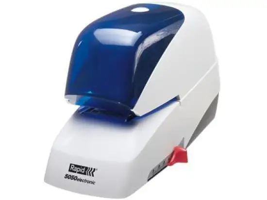 Elektroheftgerät Rapid 20993210 5050e weiß/blau, bis 50 Blatt