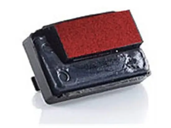 Farbkissen Reiner 10542-001 Colorbox, Type 1 Größe 1, rot, Pack 6 Stk