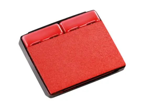 Farbkissen Reiner 68022-001 Colorbox, Type 4 Größe 4, rot, Pack 6 Stk