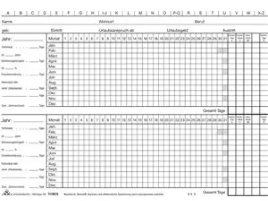 Urlaubskarten RNK 118550 A5, holzfrei, weiß, Pack 100 Stk