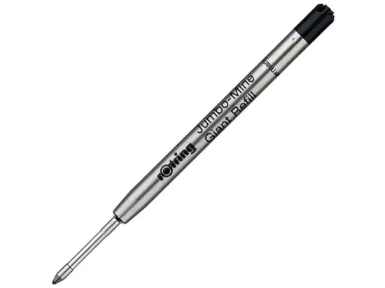 Kugelschreibermine Rotring S0195390 1mm, Großraummine, dokumentenecht, schwarz