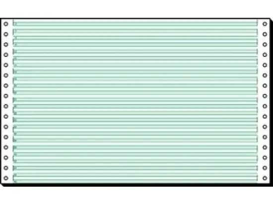 Computerpapier Sigel 08336 8" x 330 mm (A4 quer), endlos, Längsperforation, LL, 1-fach 60g, Pack 2000 Blatt