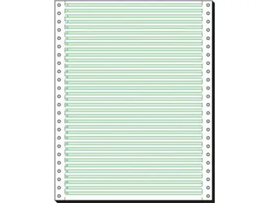 Computerpapier Sigel 12247 12" x 240 mm (A4 hoch), endlos, Längsperforation, LL, 60g, 1-fach, Pack 10 x 2000 Blatt