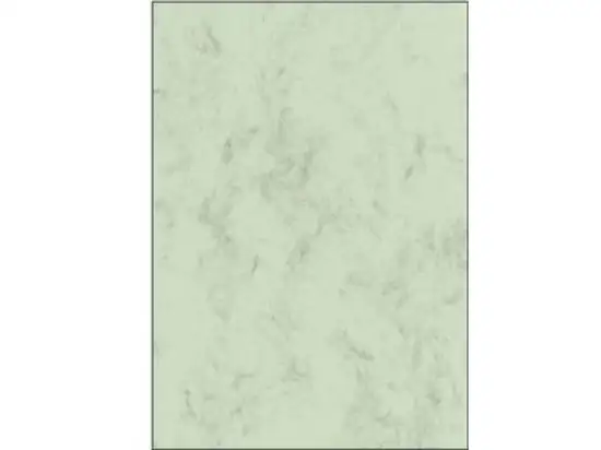 Marmor-Papier Sigel DP552 A4, 200g, Marmor, grün-pastell, Inkjet Laser Kopierer, Pack 50 Blatt